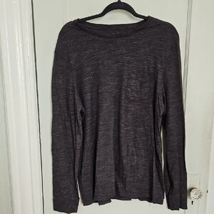 NWOT Men's Urban Pipeline Charcoal Long Sleeve Tee- XL